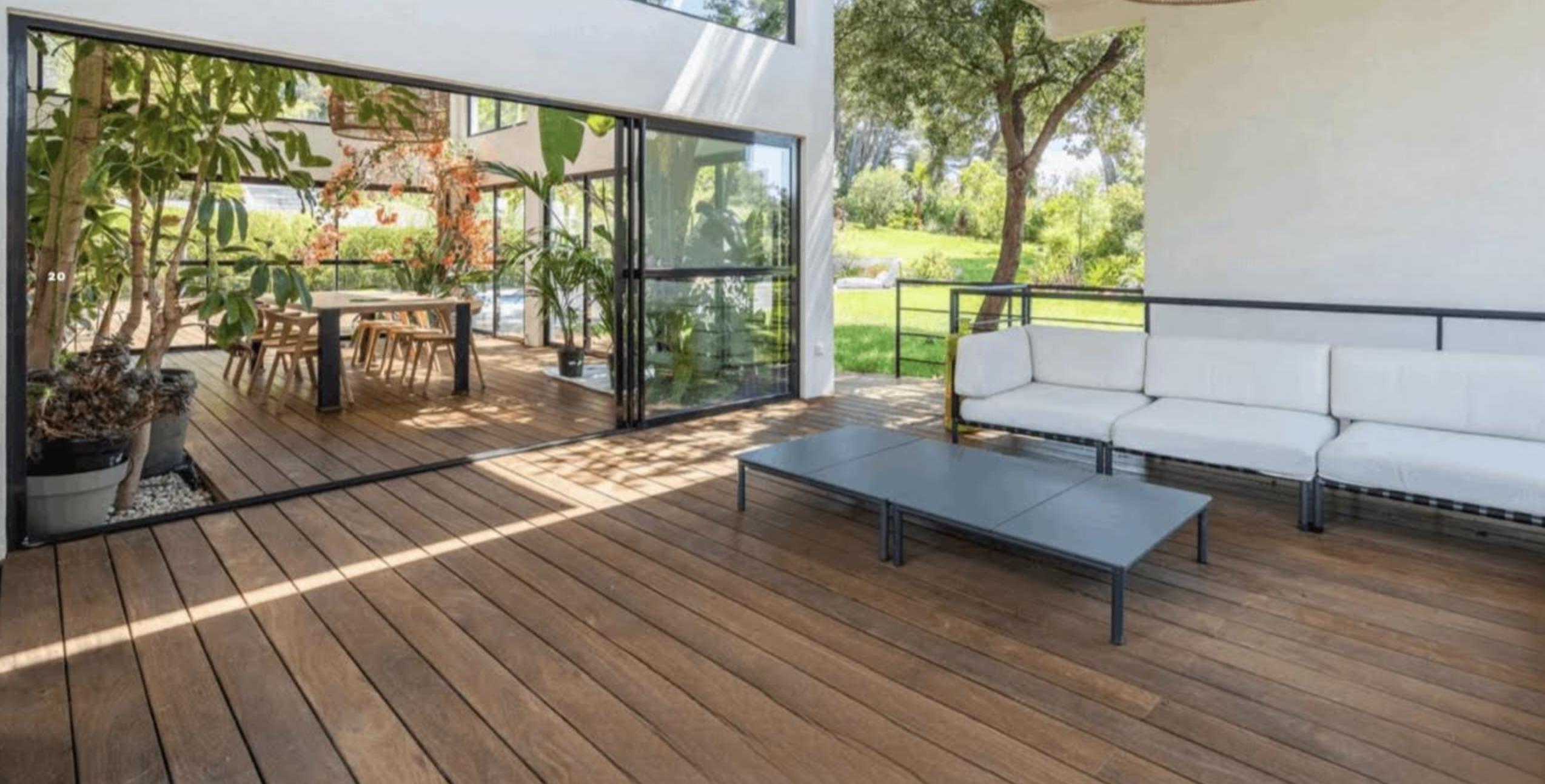 Vue de la terrasse